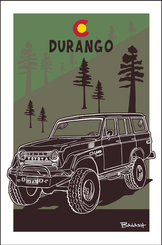 DURANGO ~ LAND CRUISER ~ FOREST SLOPE ~ 2:3