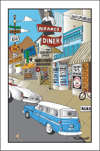 DURANGO DINER ~ HISTORIC DOWNTOWN ~ 2:3