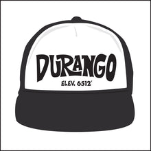 Load image into Gallery viewer, DURANGO ~ ELEV. 6512' ~ SURF STYLE ~ GRAPHIC HAT