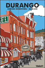Load image into Gallery viewer, DURANGO ~ TOWN ~ STRATER HOTEL ~ HISTORIC DOWNTOWN ~ MAIN AVE ~ 2:3