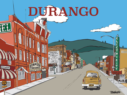 DURANGO ~ HISTORIC DOWNTOWN ~ 16x20