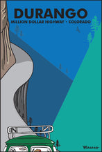 Load image into Gallery viewer, DURANGO ~ MILLION DOLLAR HIGHWAY ~ COLORADO ~ 2:3