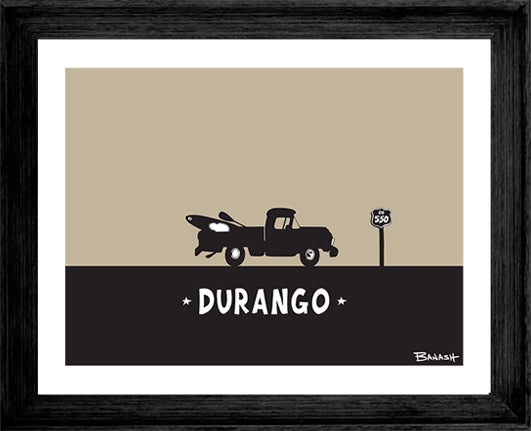 DURANGO ~ RIVER KAYAK PICKUP ~ HWY 550 ~ 3:4