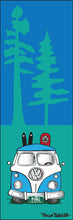Load image into Gallery viewer, DURANGO ~ PURG ~ SIMPLE SKI SNOWBOARD BUS GRILL ~ PINE ~ SEAFOAM