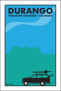 DURANGO ~ PURGATORY MOUNTAIN ~ COLORADO ~ SKI LAND CRUISER ~ 2:3