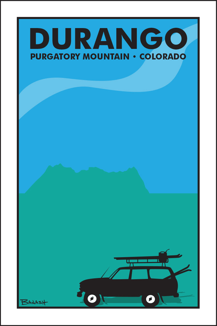 DURANGO ~ PURGATORY MOUNTAIN ~ COLORADO ~ SKI LAND CRUISER ~ 2:3