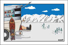 Load image into Gallery viewer, DURANGO ~ PURGATORY ~ SAN JUANS ~ TAILGATE SNOWBOARD SHACK GREM ~ 2:3