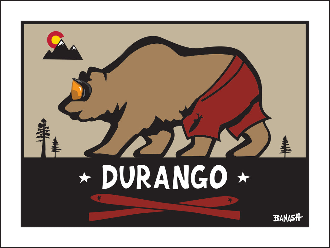 DURANGO ~ COLORADO ~ SKI BEAR ~ 3:4