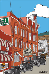 DURANGO ~ STRATER HOTEL ~ MAIN AVE ~ HISTORIC DOWNTOWN ~ 12x18
