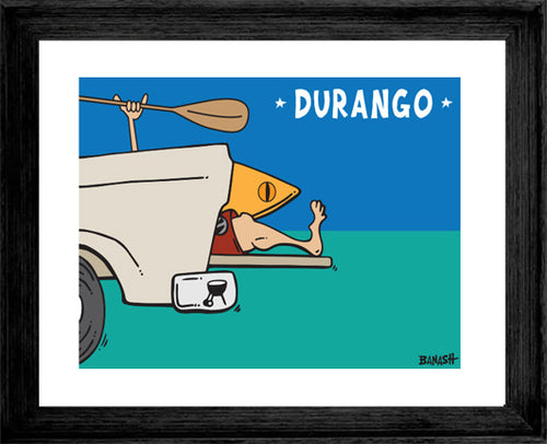 DURANGO ~ TAILGATE KAYAK GREM ~ SEAFOAM ~ 3:4