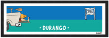Load image into Gallery viewer, DURANGO ~ TAILGATE KAYAK GREM ~ COLORADO WELCOME SIGN