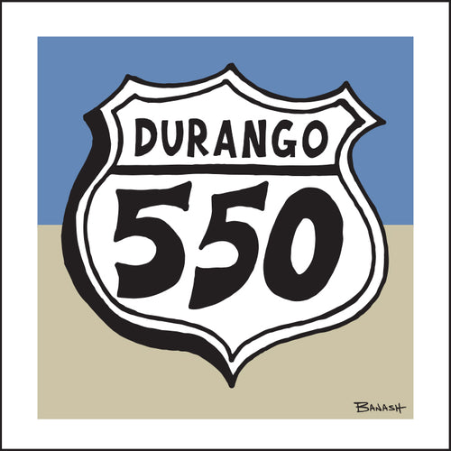 DURANGO ~ HWY 550 ~ 12x12