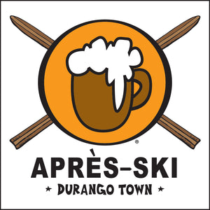 DURANGO ~ APRES SKI ~ COL' BEER CLASSIC LOGO ~ 12x12