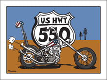 Load image into Gallery viewer, DURANGO ~ US HWY 550 ~ EASY RIDER CHOPPER ~ 3:4