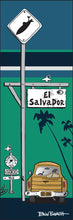Load image into Gallery viewer, EL SALVADOR ~ SURF XING ~ SURF PICKUP TAIL ~ OCEAN LINES