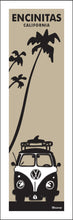Load image into Gallery viewer, ENCINITAS ~ CALIFORNIA ~ SURF BUS GRILL ~ PALMS ~ 8x24