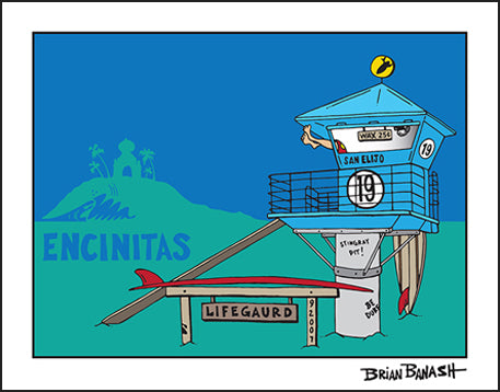 ENCINITAS ~ SURF BUS ~ GREM 10 ~ TOWER 19 ~ 3:4