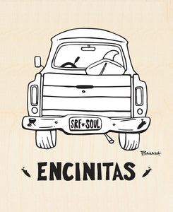 ENCINITAS ~ SURF PICKUP TAIL ~ VERT ~ 3:4