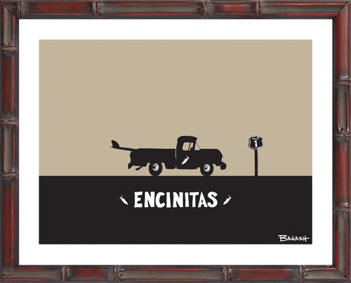 ENCINITAS ~ SURF PICKUP ~ 3:4