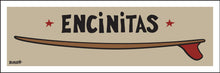 Load image into Gallery viewer, ENCINITAS ~ RED FIN ~ SURFBOARD ~ 1:3