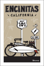 Load image into Gallery viewer, ENCINITAS ~ SURF SCHWINN AUTOCYCLE ~ HWY 101 ~ 2:3