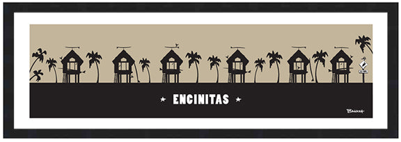 ENCINITAS ~ SURF HUTS ~ 8x24