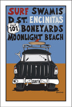 Load image into Gallery viewer, ENCINITAS ~ SURF BREAKS ~ SURF NOMAD TAIL ~ SAND LINES ~ 2:3