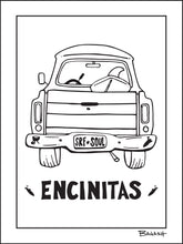 Load image into Gallery viewer, ENCINITAS ~ SURF PICKUP TAIL ~ CATCH A LINE ~ 3:4