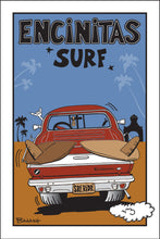 Load image into Gallery viewer, ENCINITAS ~ SURF EL CAMINO TAIL ~ AIR ~ SAND LINES ~ 12x18