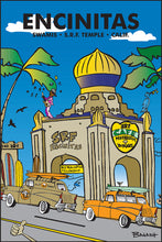 Load image into Gallery viewer, ENCINITAS ~ SWAMIS ~ S.R.F. TEMPLE ~ CALIF. ~ HWY 101 ~ 2:3