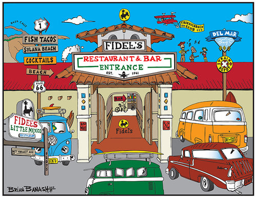 FIDEL'S ~ SOLANA BEACH ~ 3:4