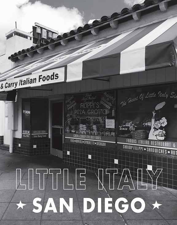 LITTLE ITALY ~ FILIPPIS PIZZA GROTTO ~ SAN DIEGO ~ 3:4