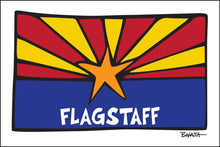 Load image into Gallery viewer, FLAGSTAFF ~ SUNRISE ~ ARIZONA ~ FLAG ~ LOOSE ~ 2:3