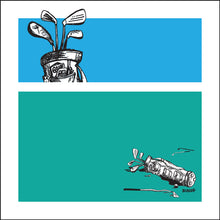 Load image into Gallery viewer, MAUI ~ HAWAI'I ~ GOLF BAG ~ CLUBS ~ SEAFOAM ~ 1:1