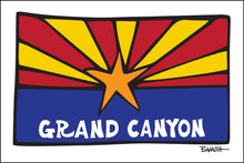 Load image into Gallery viewer, GRAND CANYON ~ SUNRISE ~ ARIZONA ~ FLAG ~ LOOSE ~ 2:3