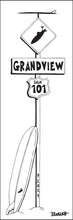 Load image into Gallery viewer, GRANDVIEW ~ LEUCADIA ~ SURF XING ~ LONGBOARD ~ 1:3
