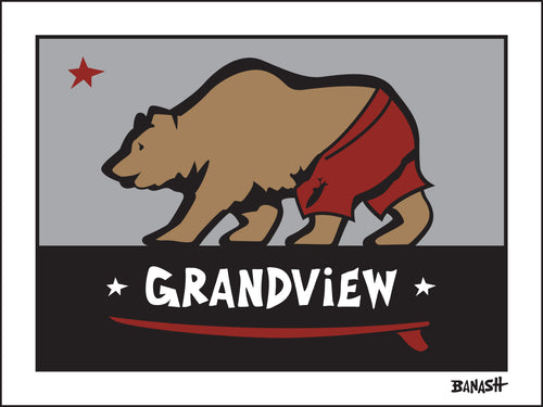 GRANDVIEW ~ LEUCADIA ~ SURF BEAR ~ 3:4