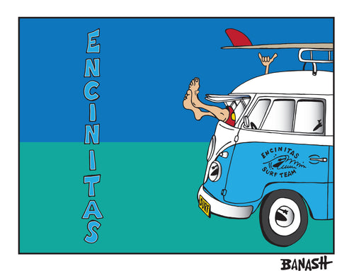 ENCINITAS ~ GREM 10 ~ SURF BUS ~ 3:4