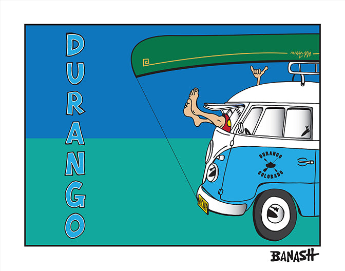 DURANGO ~ GREM 10 ~ RIVER BUS ~ OLD TOWN CANOE ~ SEAFOAM ~ 3:4