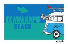 Load image into Gallery viewer, KEAWAKAPU BEACH ~ WAILEA ~ ISLAND ~ GREM 10 ~ SURF BUS ~ SEAFOAM ~ 2:3