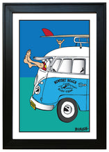 Load image into Gallery viewer, NEWPORT BEACH ~ GREM 10 ~ SURF BUS ~ SEAFOAM ~ 2:3