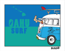 Load image into Gallery viewer, O&#39;AHU ~ SURF ~ GREM 10 ~ SURF BUS ~ SEAFOAM ~ 3:4