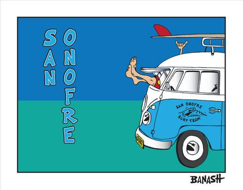 SAN ONOFRE ~ GREM 10 ~ SURF BUS ~ 3:4