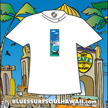 Load image into Gallery viewer, ENCINITAS ~ GREM 10 ~ SURF BUS ~ SEABIRDS ~ SEAFOAM ~ GRAPHIC T-SHIRT