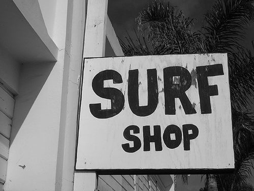 LEUCADIA ~ SURF SHOP ~ LONGBOARD GROTTO ~ VINTAGE LEUCADIA ~ 3:4