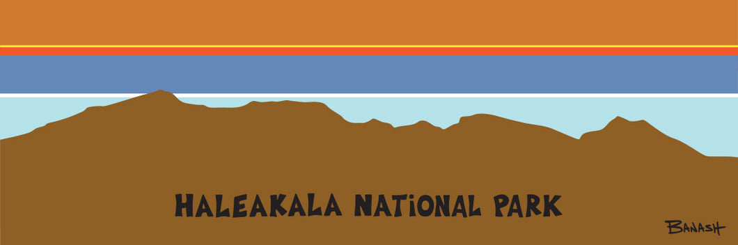 HALEAKALA NATIONAL PARK ~ RIDGE ~ SUNSET ~ 1:3