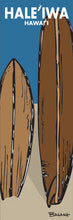 Load image into Gallery viewer, HALE'IWA ~ HAWAI'I ~ SURFBOARDS ~ 1:3