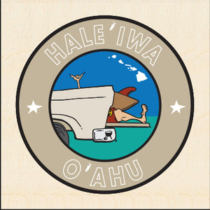 HALE'IWA ~ O'AHU ~ TAILGATE SURF GREM ~ 1:1