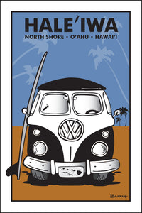 HALE'IWA ~ NORTH SHORE ~ O'AHU ~ HAWAI'I ~ SURF BUS GRILL ~ SAND LINES ~ 2:3