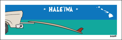 HALE'IWA ~ TAILGATE SURFBOARD ~ 1:3
